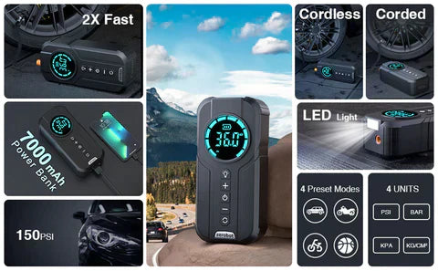 4 En 1 CarMAX Arrancador De Coche