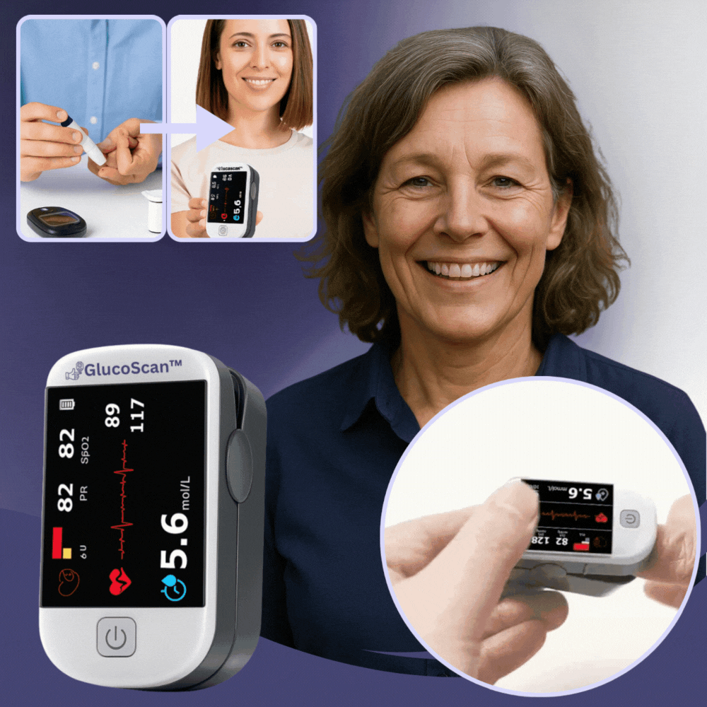 GlucoMax™ Glucomètre laser indolore officiel